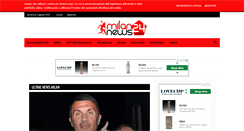 Desktop Screenshot of milannews24.com